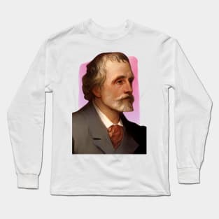 English Novelist George Meredith illustration Long Sleeve T-Shirt